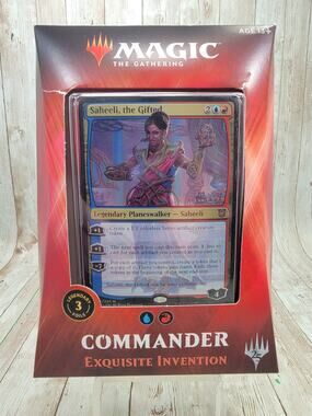 2018 MAGIC the Gathering MTG COMMANDER DECK Exquisite Invention Factory Sealed